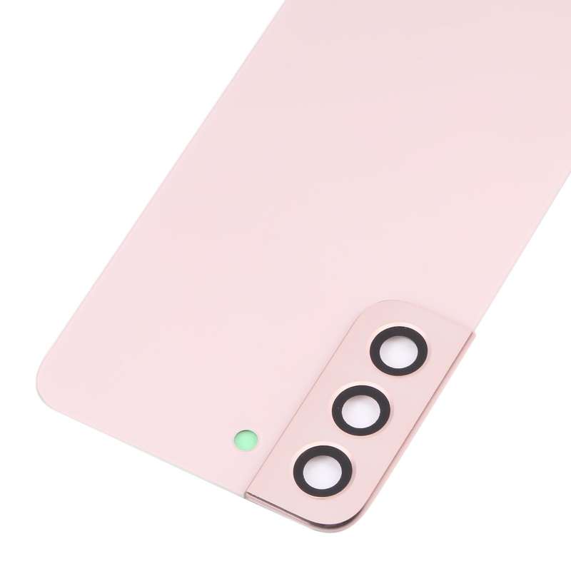 For Samsung Galaxy S22 5G SM-S901B Battery Back Cover with Camera Lens Cover (Gold)