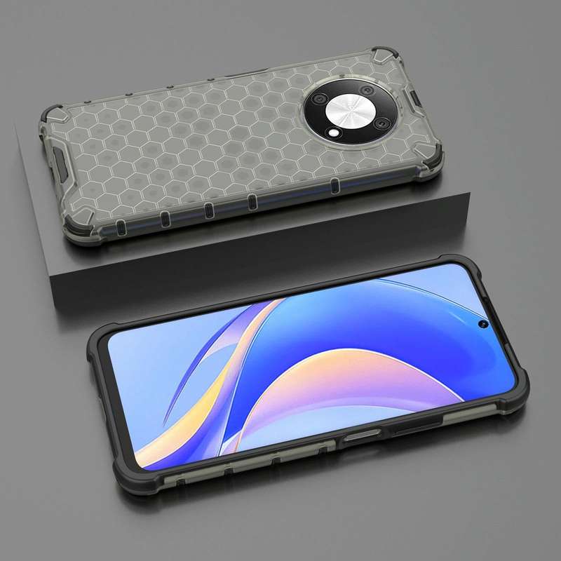 For Huawei nova Y90 4G Honeycomb Phone Case(Black)