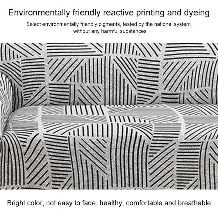 Double Seat Living Room Four Seasons Elastic Full Coverage Non-slip Sofa Cover, Size: 145 x 185cm...