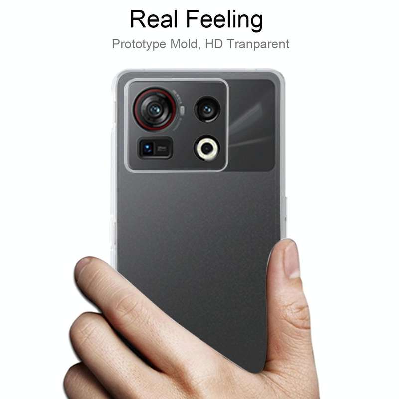 For ZTE nubia Z40S Pro 0.75mm Ultra-thin Transparent TPU Phone Case