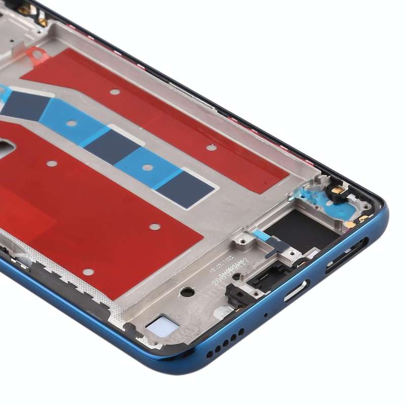 Original Middle Frame Bezel Plate for Huawei Honor X10 5G(Blue)