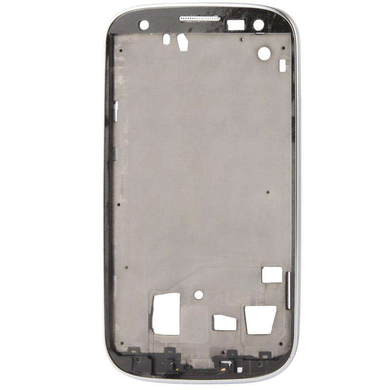 For Galaxy S III / i9300 Original 2 in 1 LCD Middle Board + Original Front Chassis(Silver)