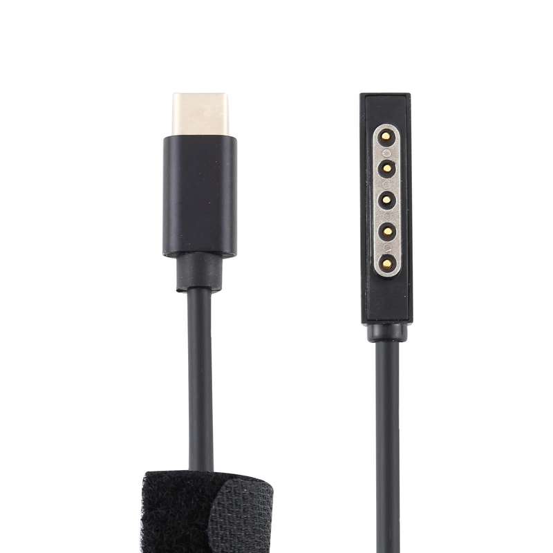 USB-C / Type-C Power Supply PD 65W Fast Charging Cable for Microsoft Surface Pro 2, Cable Length:...