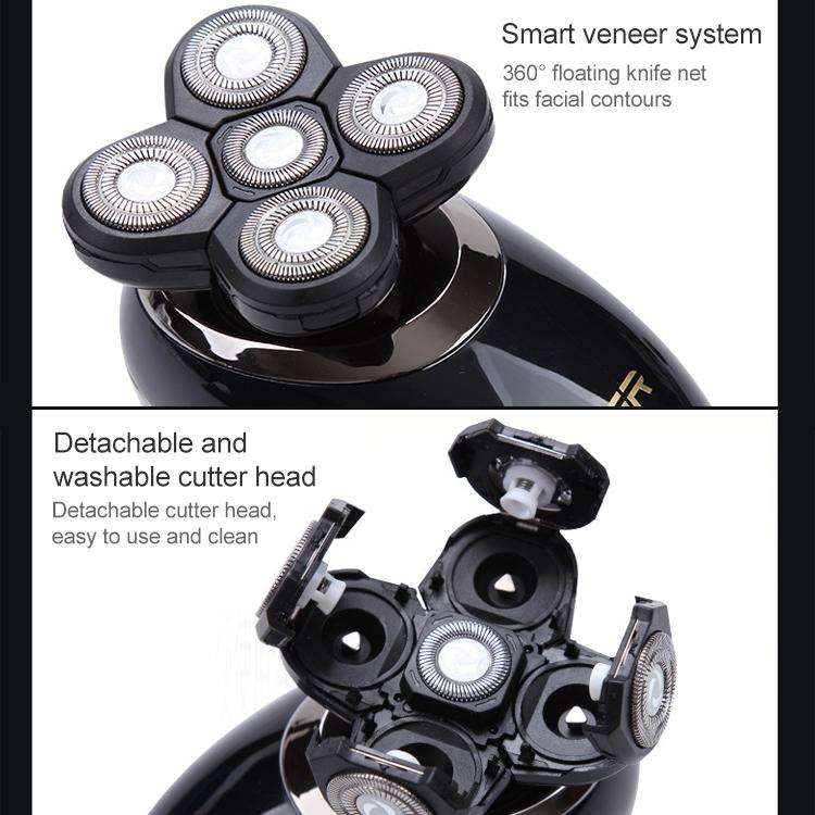 VGR V-302 5W 4 in 1 USB Multi-function Electric Shaver, Plug Type: EU Plug