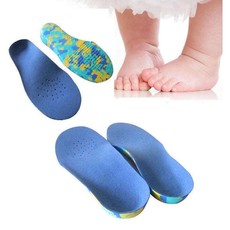 One Pair Children Flat Feet Arch Support Insoles Orthopedic Shoe Insole, Size:35-37
