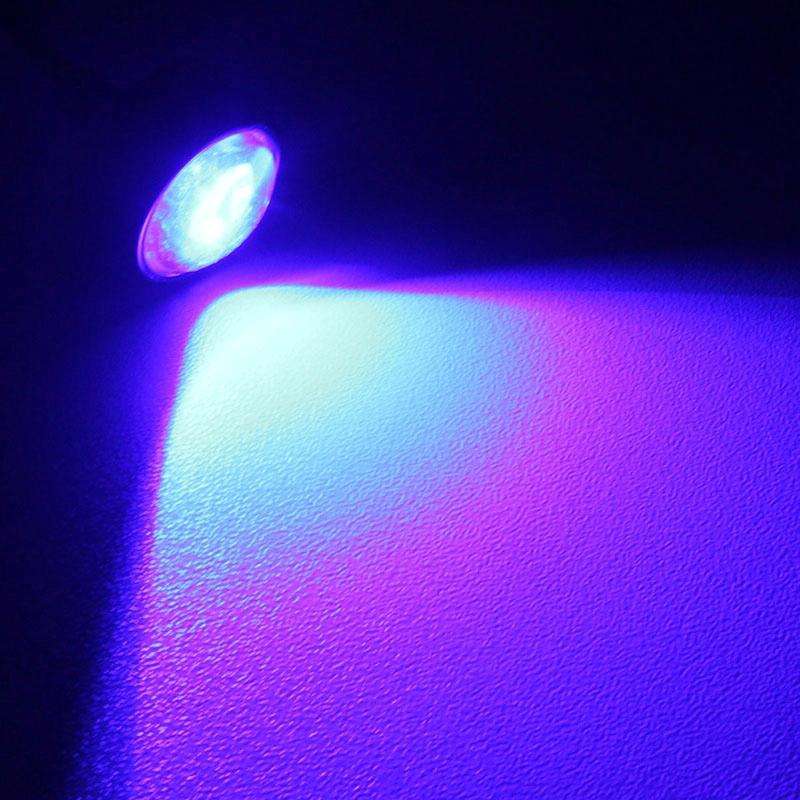 2 PCS 22.5mm 1.5W 150LM Blue Light 3 LED SMD 5630 Spotlight Eagle Eye Light Daytime Running Light...