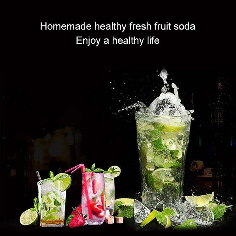 Manual Soda Siphon CO2 Dispenser Water Bubble Generator Cool Drink Cocktail Soda Machine Aluminum...