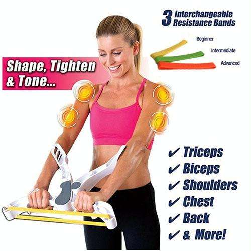WONDER ARMS Arm Strength Brawn Training Device Forearm Wrist Exerciser Force Fitness Equipment