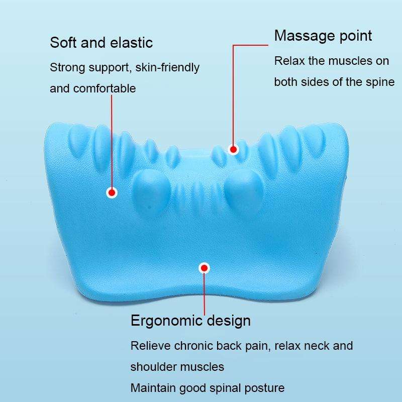 Gravity Shiatsu Cervical Spine Massager Home Neck and Back Massage Pillow