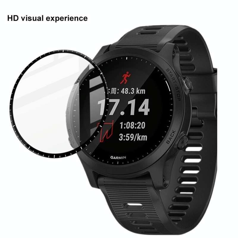 For Garmin Forerunner 945 IMAK HD High Transparent Wear-resistant Watch Screen Protective Film