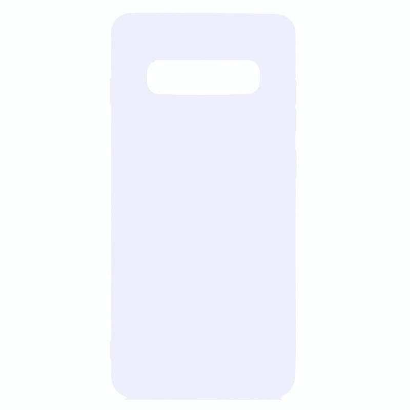 Candy Color TPU Case for Samsung Galaxy S10(White)