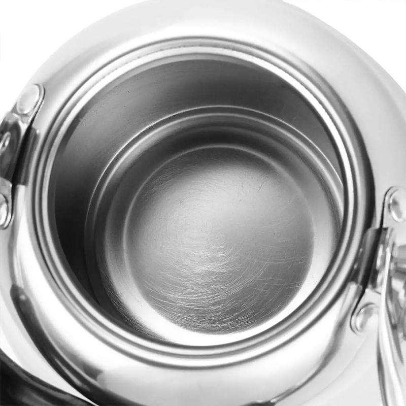 Stainless Steel Whistle Kettle for Induction Cooker Home Classical Piano Sound Singing Pot withou...