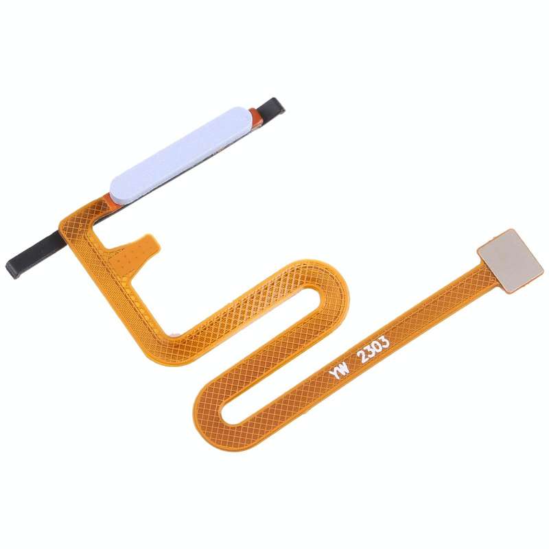 For Samsung Galaxy A14 SM-A145P Original Fingerprint Sensor Flex Cable (Silver)