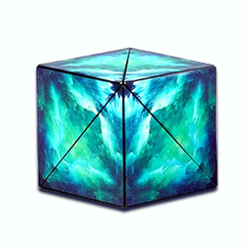3D Variety Geometry Alien Magic Cube Magnetic Logic Thinking Children Educational Toys(Science Fi...