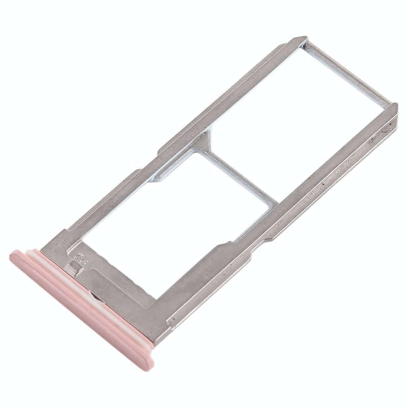 For Vivo Y67 SIM Card Tray + SIM Card Tray / Micro SD Card Tray (Rose Gold)