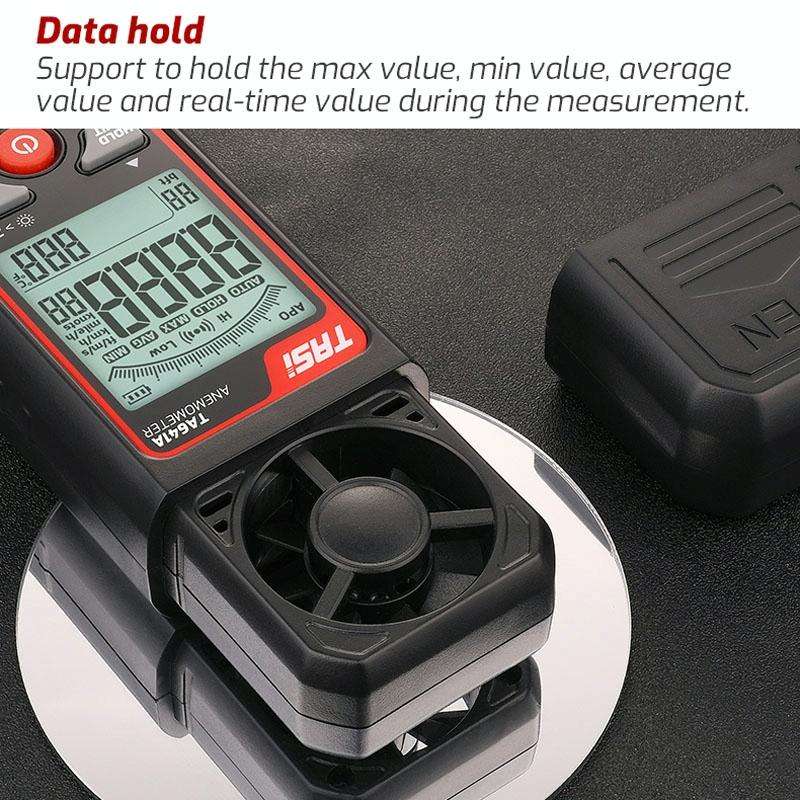 TASI TA641B High Precision Wind Speed Instrument Wind Volume Tester Handheld Wind Speed Meter