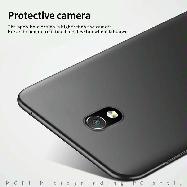 For Xiaomi RedMi 8A MOFI Frosted PC Ultra-thin Hard Case(Black)