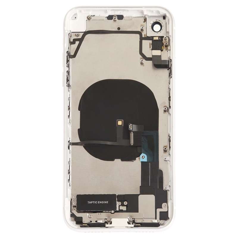 Battery Back Cover Assembly (with Side Keys & Speaker Ringer Buzzer & Motor & Camera Lens & Card ...