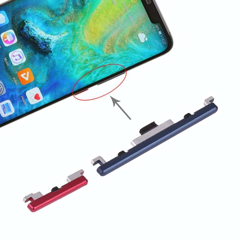 For Huawei Mate 20 Pro Power Button and Volume Control Button (Blue)