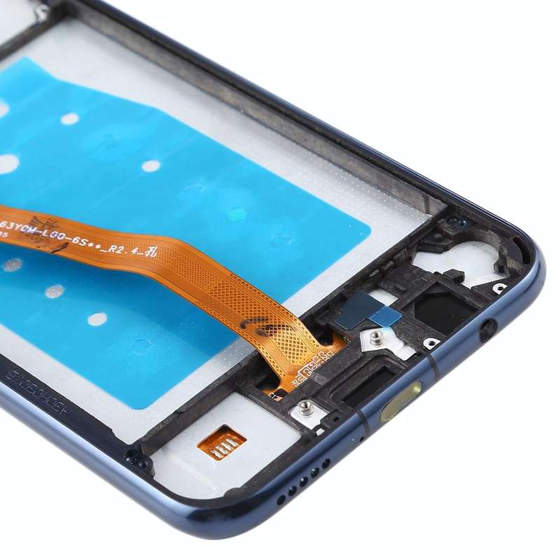 OEM LCD Screen for Huawei Mate 20 Lite / Maimang 7 Digitizer Full Assembly with Frame (Blue)