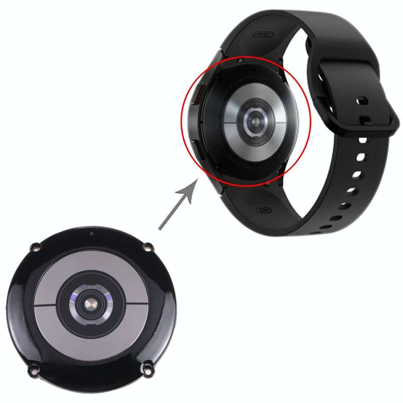 Original Back Cover With Heart Rate Sensor + Wireless Charging Module For Samsung Galaxy Watch4 4...