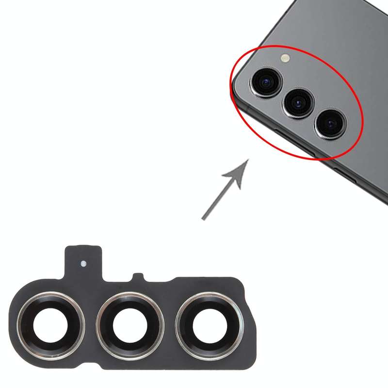 For Samsung Galaxy S23+ SM-S916B Original Camera Lens Cover (Silver)