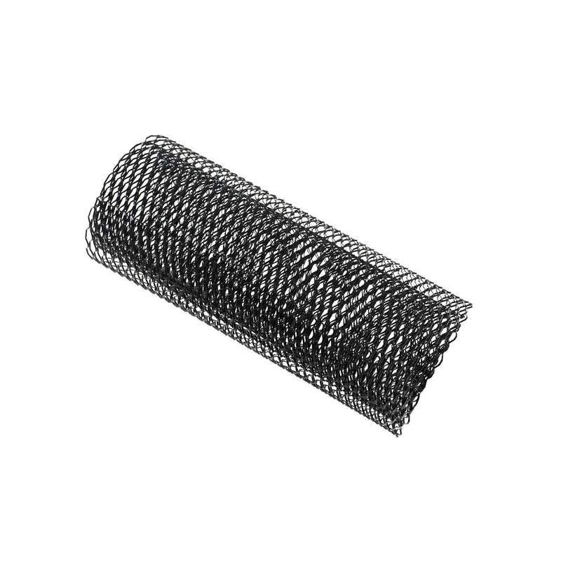 XH-6013 100x33cm Universal Car Grill Mesh Aluminum Alloy Grille Insert Bumper, Type:Small Hole(Bl...