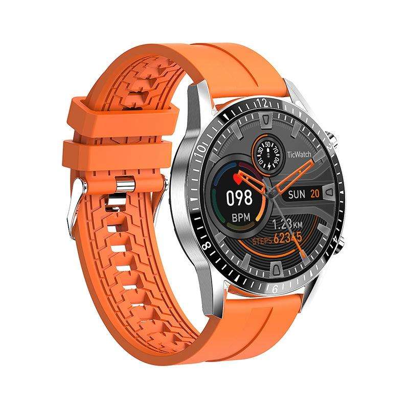 I9 1.3 Inch Heart Rate/Blood Pressure/Blood Oxygen Monitoring Watch, Color: Orange