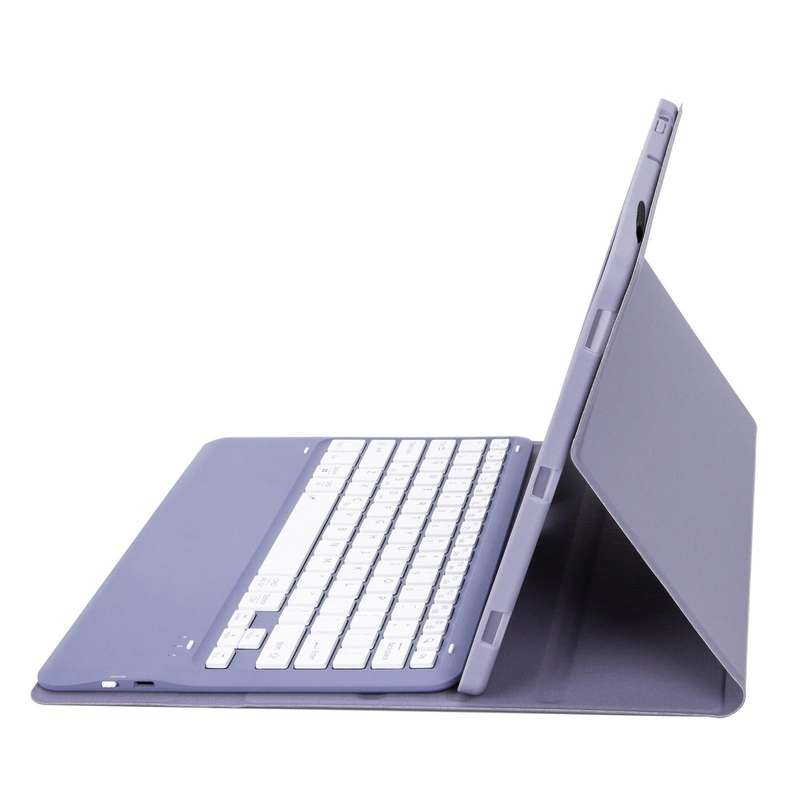 For Huawei MatePad Pro 13.2 inch AH18 Detachable Bluetooth Keyboard Leather Tablet Case(Purple)