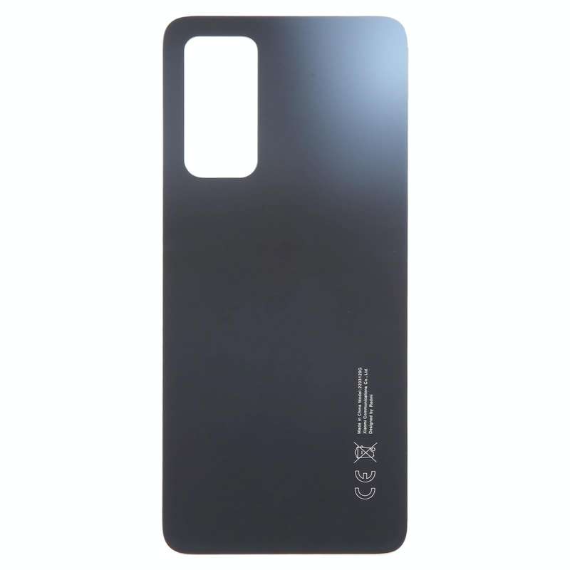For Xiaomi 12 Lite Glass Battery Back Cover(Black)
