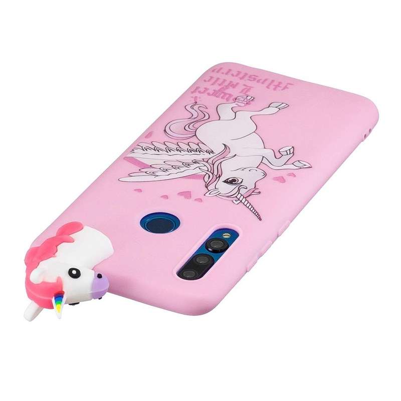 For Huawei P30 Lite Shockproof Cartoon TPU Protective Case(Unicorn)