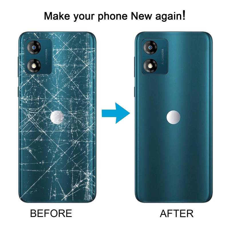 For Motorola Moto E13 Original Battery Back Cover(Green)