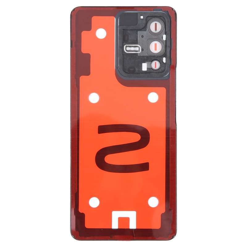 For vivo V23 Pro Original Battery Back Cover with Camera Lens Cover(Black)