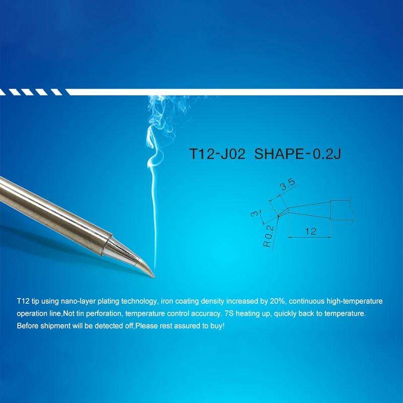 QUICKO T12-J02 Lead-free Soldering Iron Tip