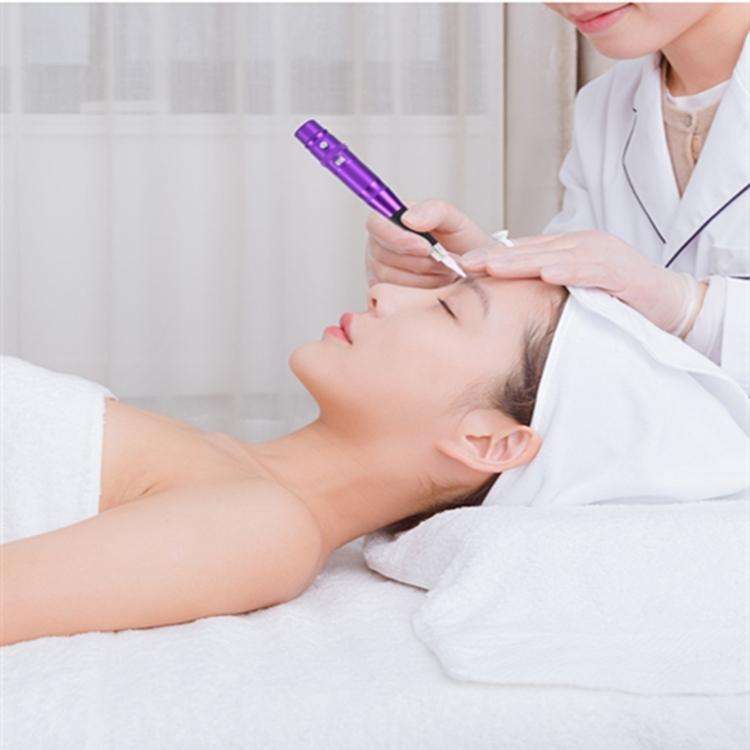Semi-Permanent Tattoo Pen Apprentice Bleaching Lip Tattoo Eyebrow Instrument(Orange)