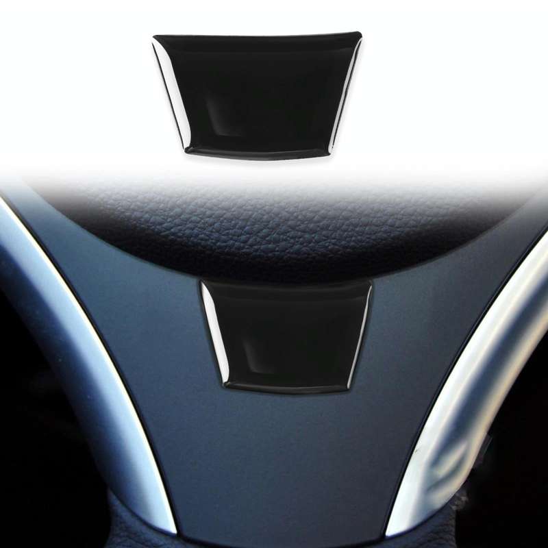 For BMW 3 Series E90 2005-2012 Car Steering Wheel Small Type B Decorative Sticker, Left and Right...