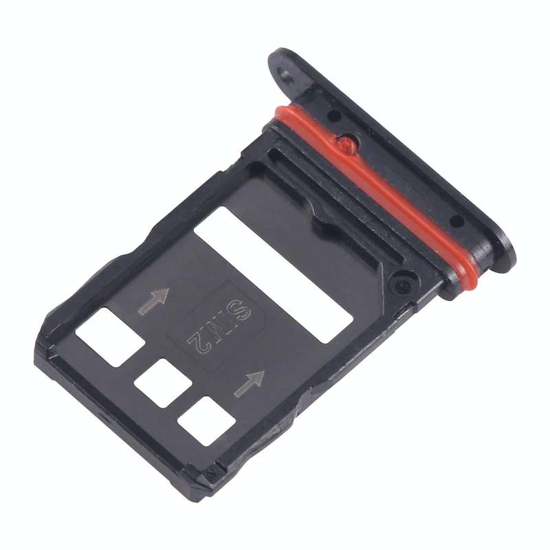 For ZTE nubia Red Magic 9 Pro NX769J SIM Card Tray + SIM Card Tray (Black)