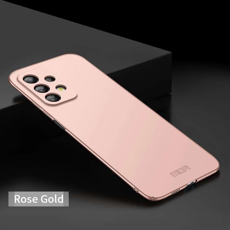 For Samsung Galaxy A53 5G MOFI Frosted PC Ultra-thin Hard Phone Case(Rose gold)
