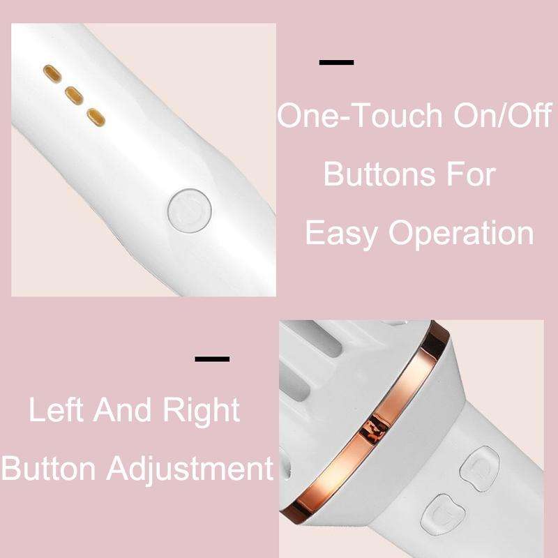 Automatic Curling Iron With Bi-Directional Rotating Ceramic Glaze Coating Hair Care, Plug: EU Plu...