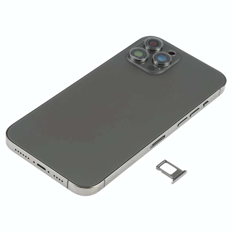 Battery Back Cover Assembly (with Side Keys & Speaker Ringer Buzzer & Motor & Camera Lens & Card ...