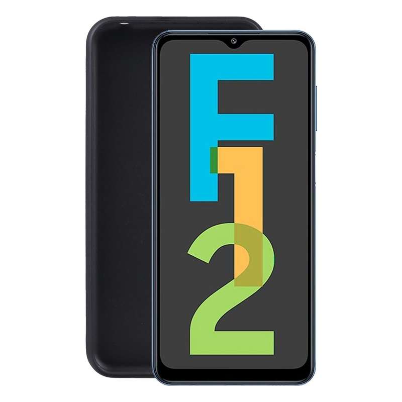 For Samsung Galaxy F12 TPU Phone Case(Black)