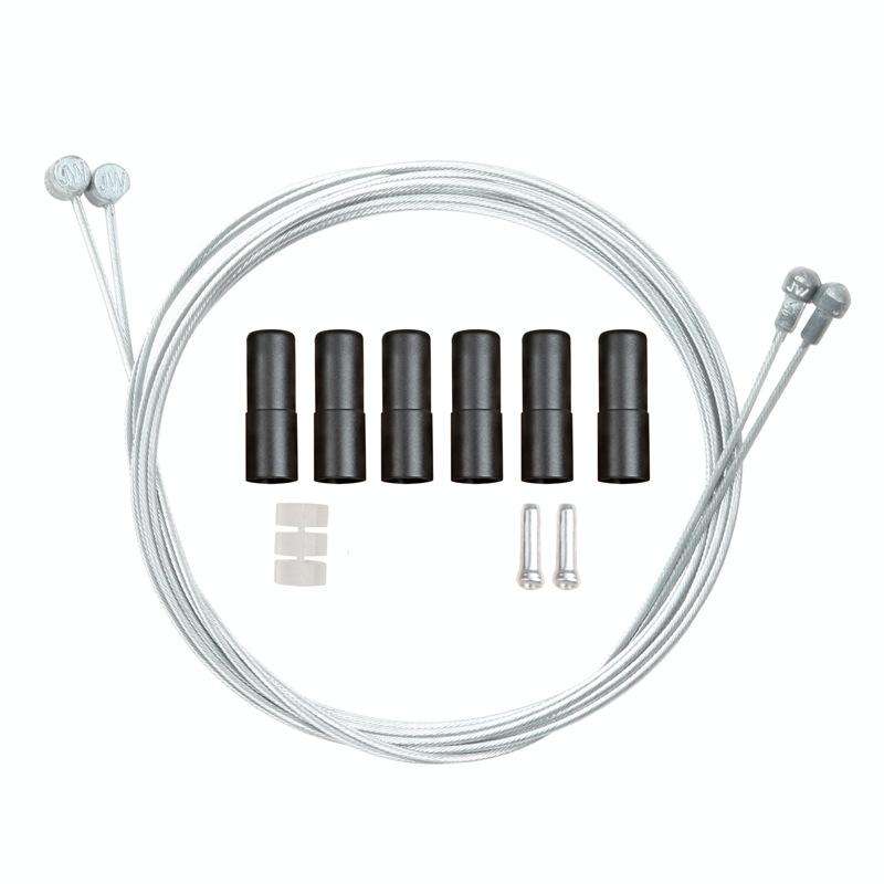 Universal Bicycle Variable Speed Cable Tube Set(Grey)