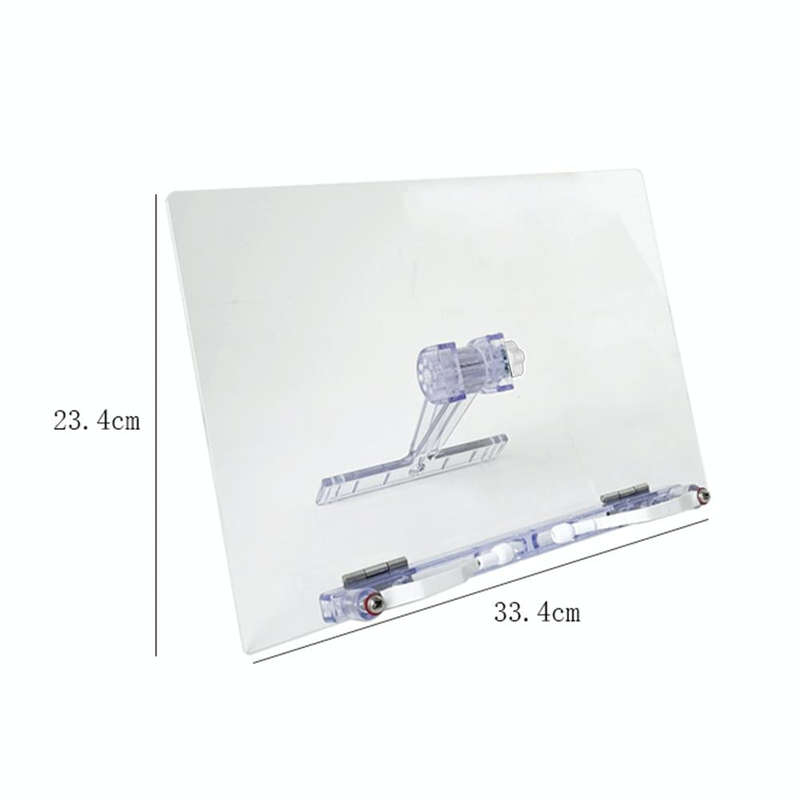 Acrylic Reading Rack Tablet Stand Desk Stand,Style: Short Type