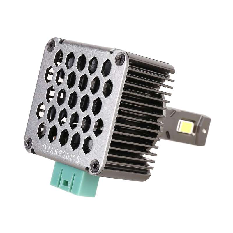 1 Pair D Series D3 Car HID Ballast to LED Headlight DC12V 35W 6000K 7000LM, 7040 Lamp Bead