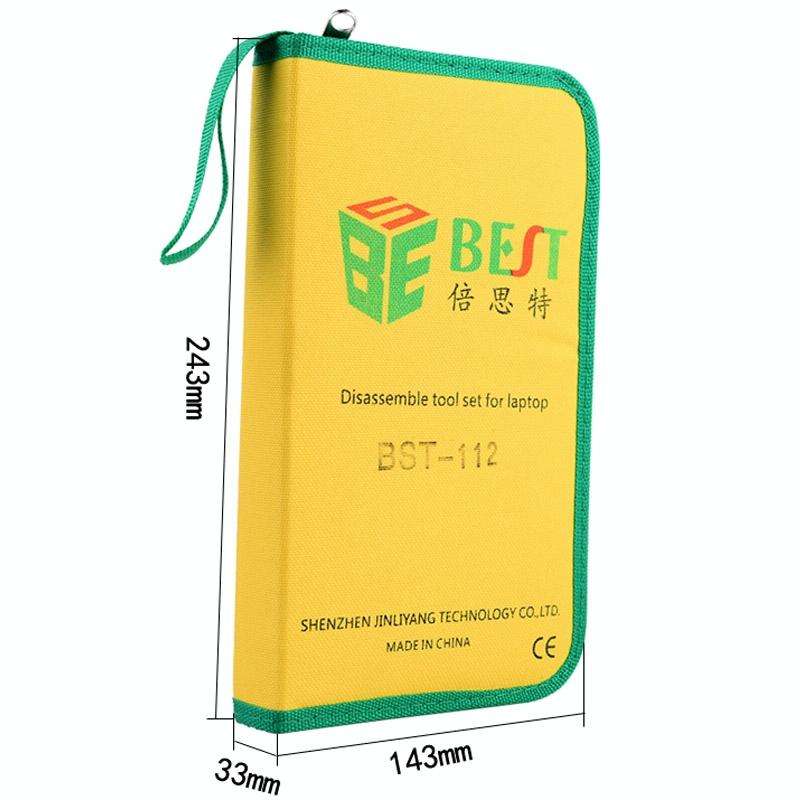 BEST BST-112 22 in 1 Profession Multi-purpose Repair Tool Set for Mobile Phone / Laptop Computer