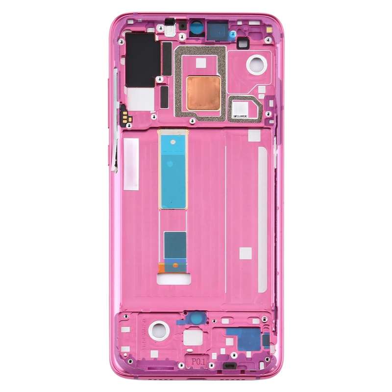 Front Housing LCD Frame Bezel Plate for Xiaomi Mi 9 Pro 5G (Red)