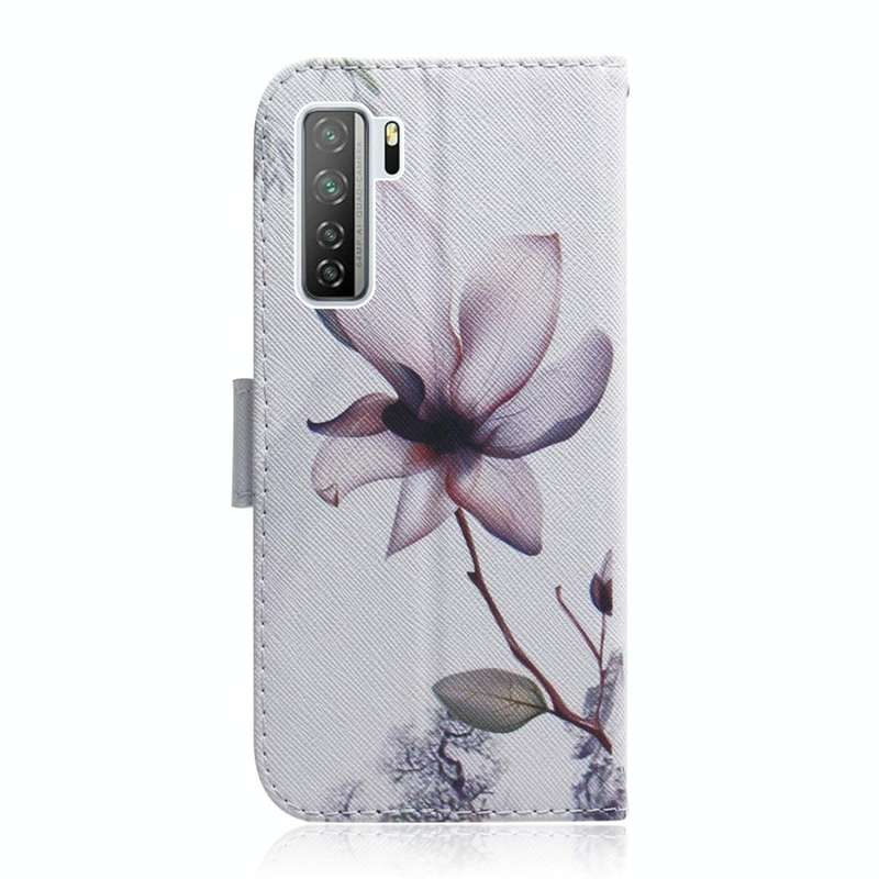 For Huawei P40 Lite 5G Colored Drawing Horizontal Flip Leather Case with Holder & Card Slot & Wal...