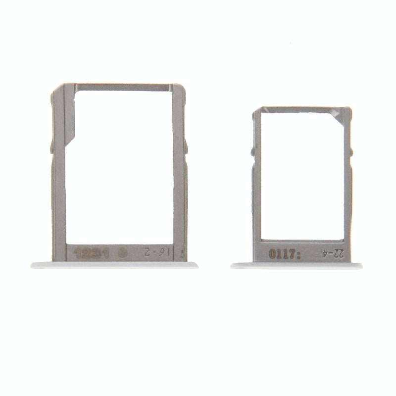 For Galaxy A3 / A300 & A5 / A500 & A7 / A700 SIM Card Tray & Micro SD Card Tray  (White)