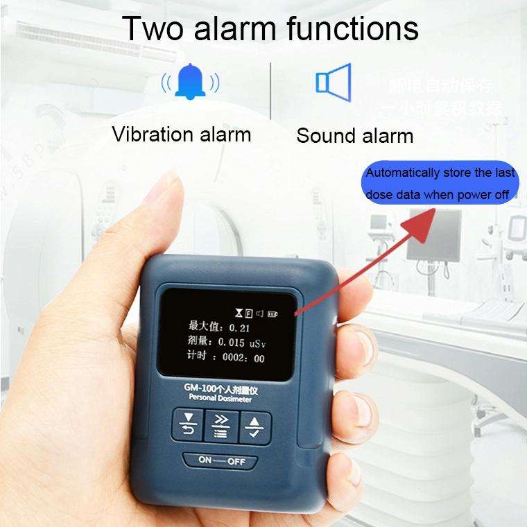 Nuclear Radiation Detector Radioactive Environment X-Ray Detector, Style: GM100A