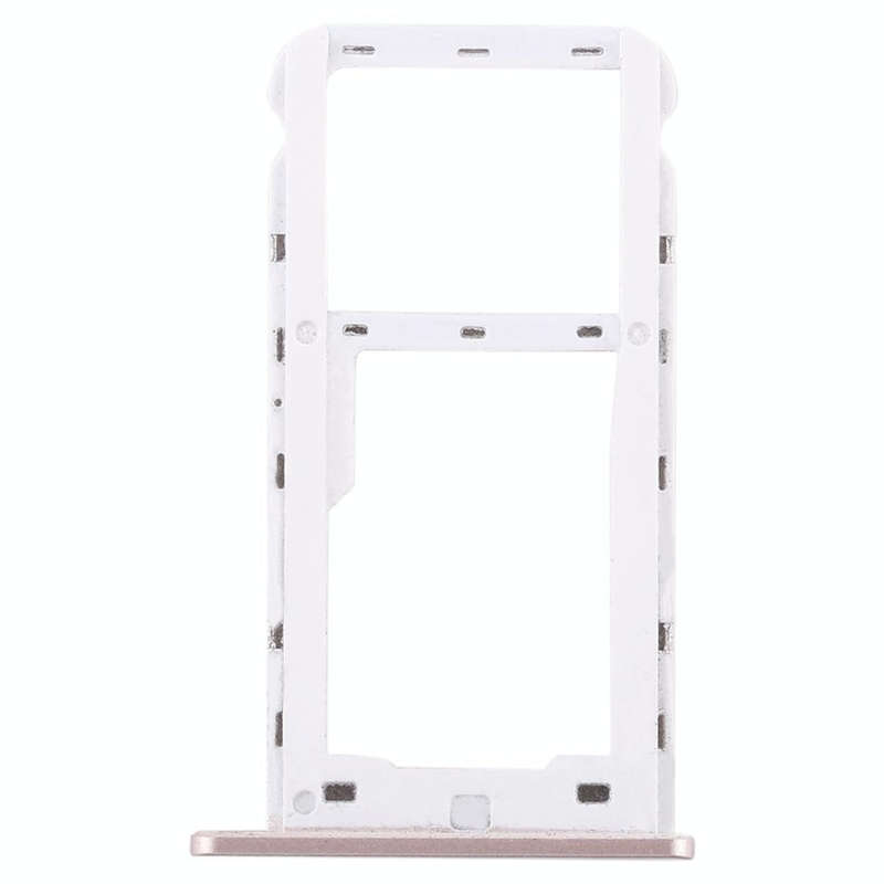 SIM Card Tray + SIM Card Tray / Micro SD Card for Huawei Enjoy 7 (Gold)